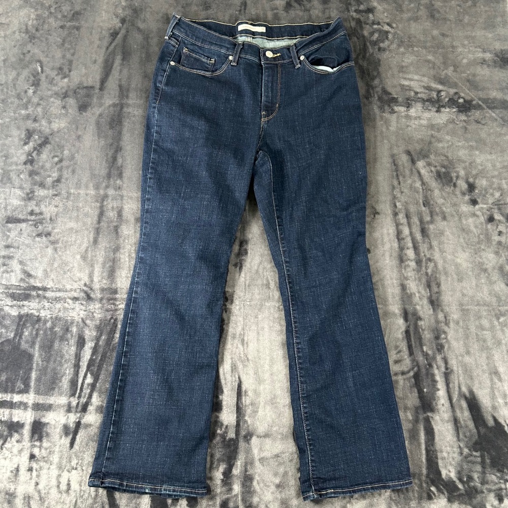Levi's Classic Bootcut Jeans Womens 10S W30 L30 Dark Wash Denim 39252-0004